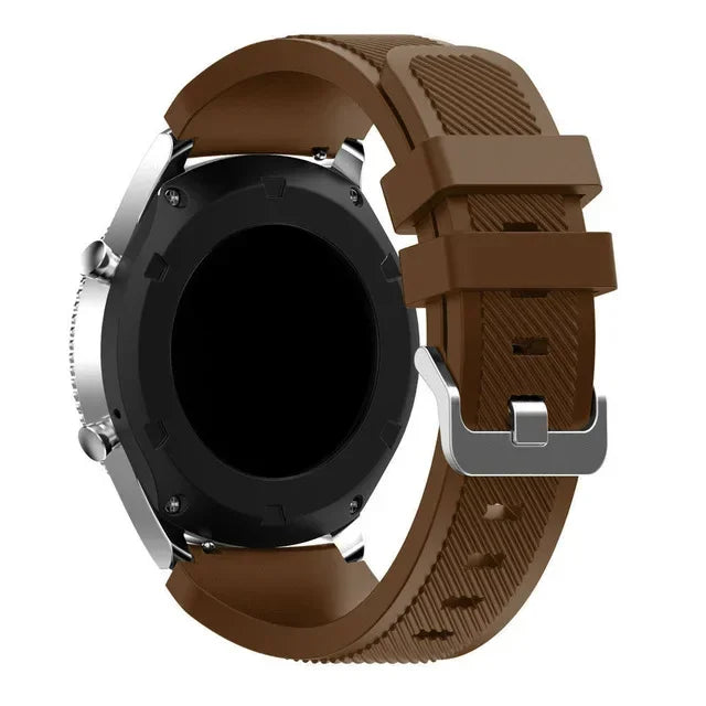 20mm 22mm Band for Samsung Galaxy Watch 7/5/6/4/3/46mm/active2/Gear s3 Frontier/Sport silicone bracelet Huawei GT 4/3/2/2E strap