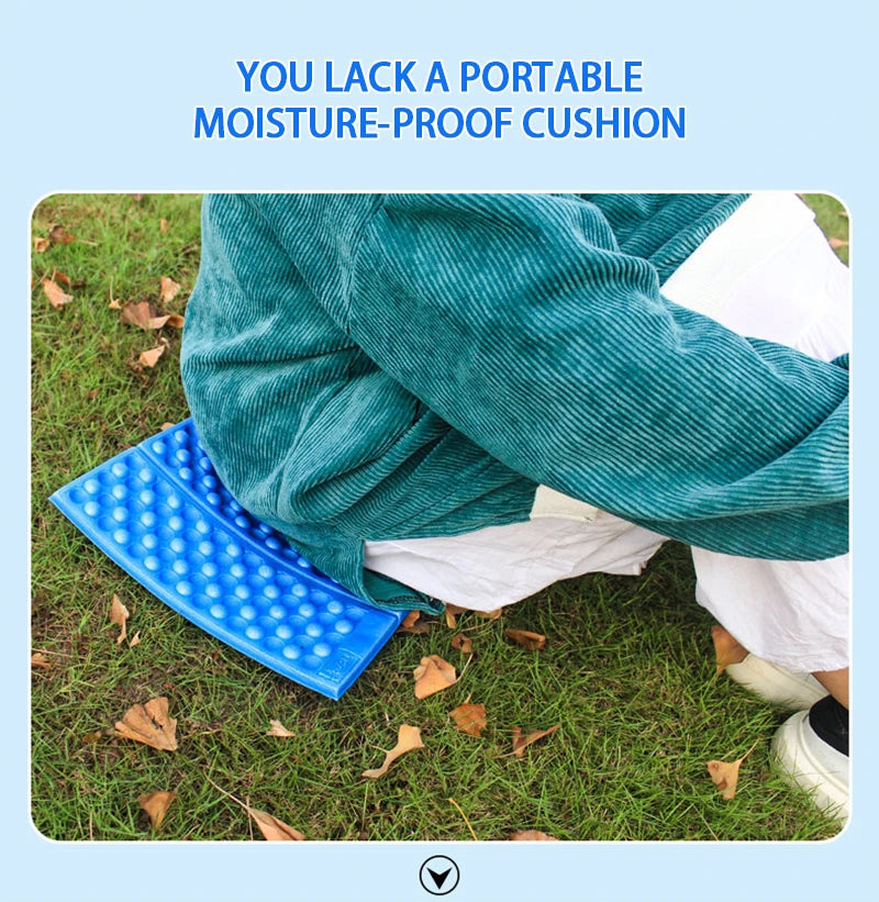 Camping Foam Pad Waterproof Foam Seat for Picnic Hiking Backpacking Mountaineering Trekking Stadium Bleachers Outdoor