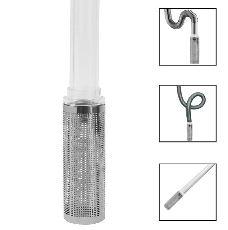 12/16mm Aquarium Inflow Inlet Filter Stainless Steel Mesh Net Guard Fish Tank Filter Accessories Intake Strainer Prefilter Cover