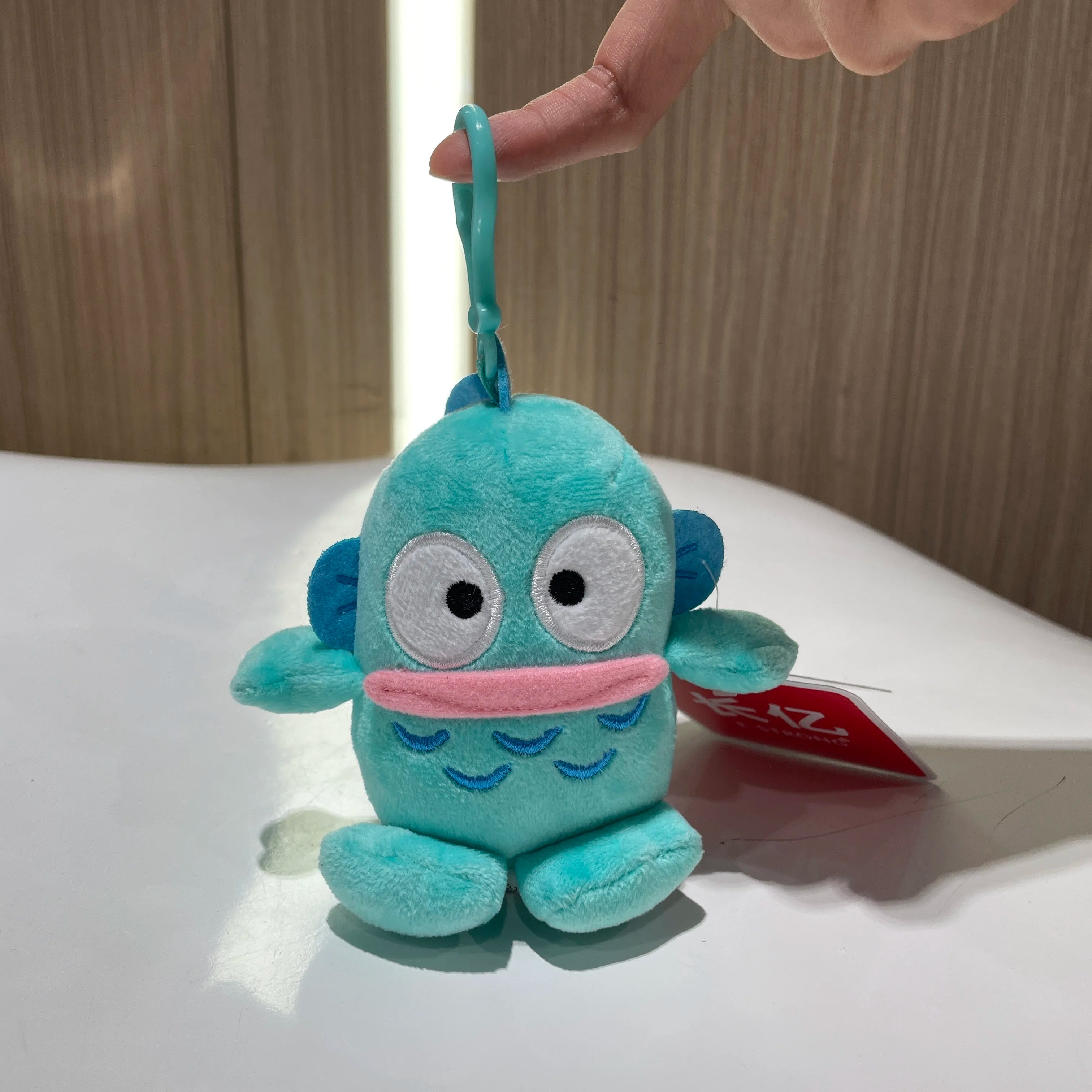 Genuine Sanrio Hangyodon Melody Kuromi Pendant Plush Toys Small Charms Sayuri Model Doll Stuffed Toys Girls Boys Birthday Gifts