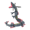 Shiny Rayquaza Plush Toys Stuffed Animal Game for Collectible Gift,Soft Plushies,Cute Cartoon Character Black 12 Inch