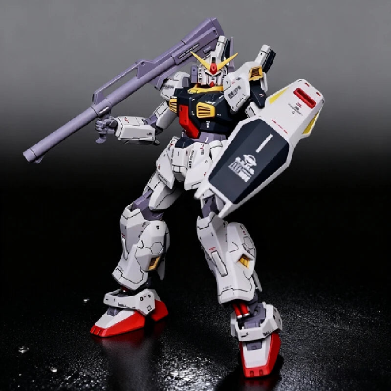 New HG 1/144 Mk-ⅱ Rx-178 Assembly Model Kit Action Figures Exquisite Desktop Decorations Collectible Model Boy Surprise Gift