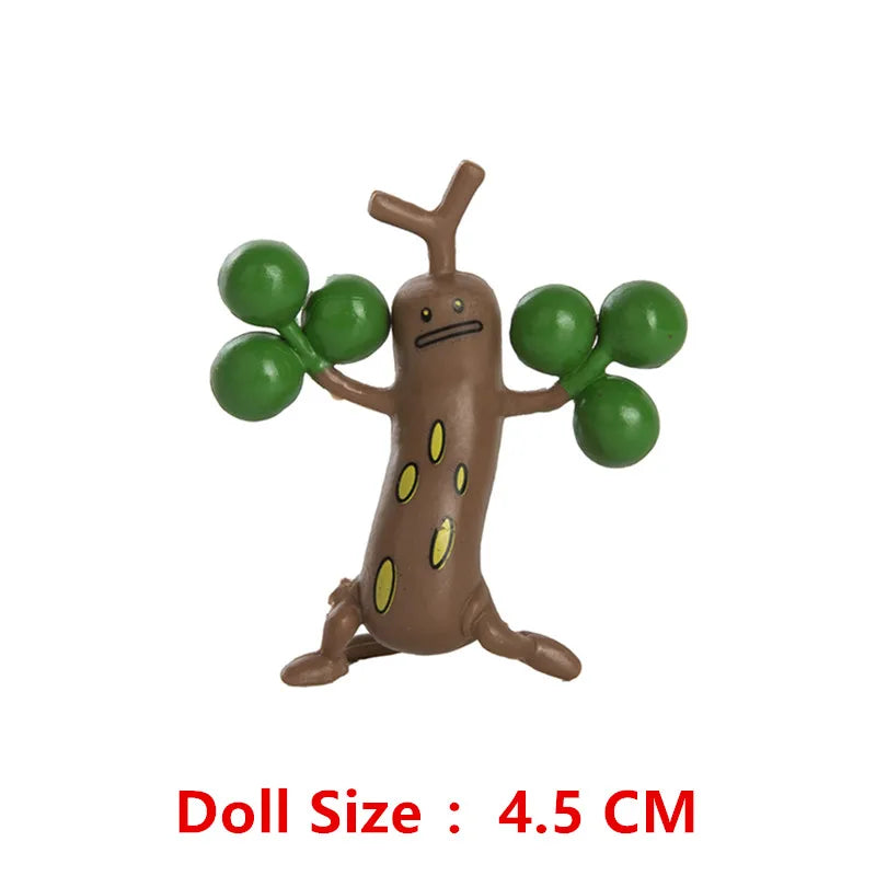 Pokemon 4-13Cm Toys Model Cartoons Movie Anime Figure Pikachu Eevee Charmander Mewtwo Collection Dolls Birthday Best Gift