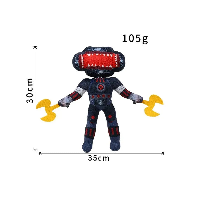 Skibidi Toilet Bosses  Titan  TV Man Cameraman Plush Toys  for Fans and Friends Beautifully Stuffed Animals Doll Christmas Gift