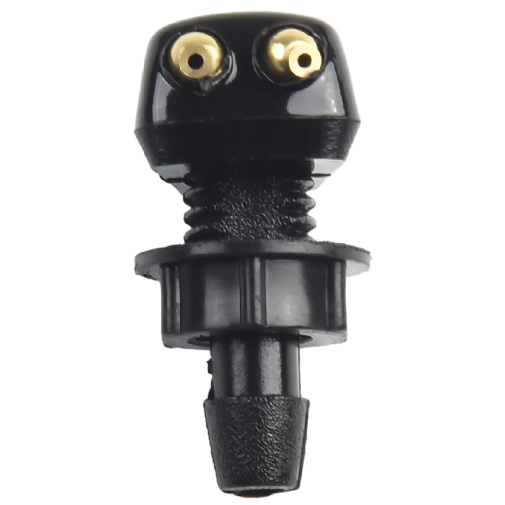 Sale 2Pcs Car Windshield Wiper Washer Spray Nozzle Fits Most Car Models Car Dual Holes Windshield Washer Nozzle Water Spray