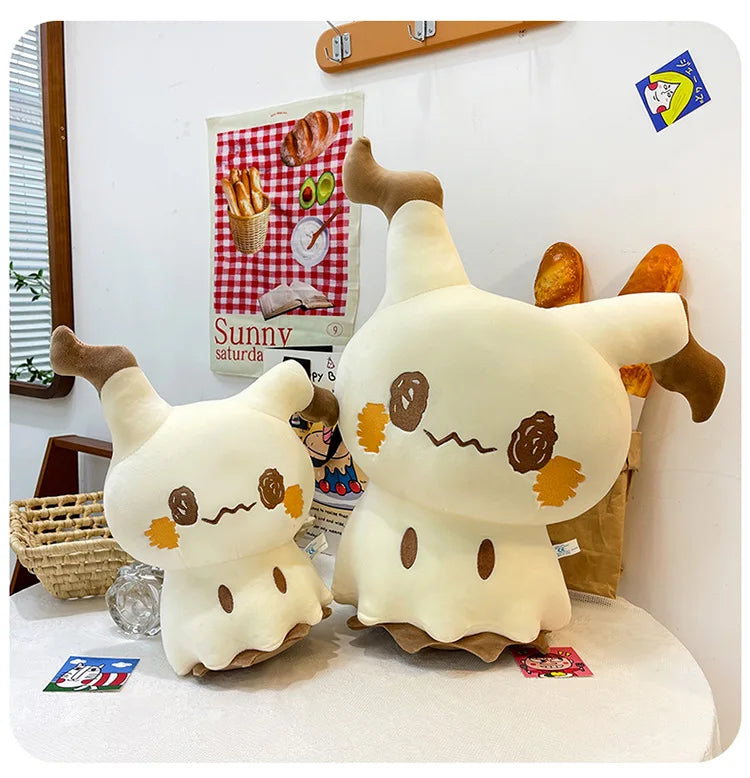 35/55/75cm Pokemon Mimikyu Cute Cartoon Plush Toy Doll Soft Pillow Sofa Cushion Kawaii Room Decor Sleeping Companion Doll Gifts
