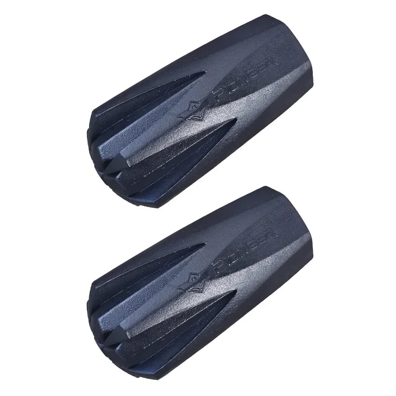 Pioneer 4pcs Trekking Poles Anti-Slip Rubber Tips Walking Sticks Tips Protector Accessories SZJ001