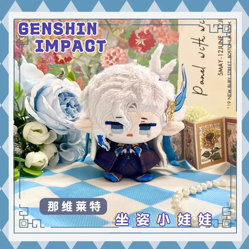 Genshin Impact Plush Doll Sandrone Columbina Yae Miko Arlecchino Sigewine Yae Miko Game Cosplay Stuffed Kids toy Illuga gift