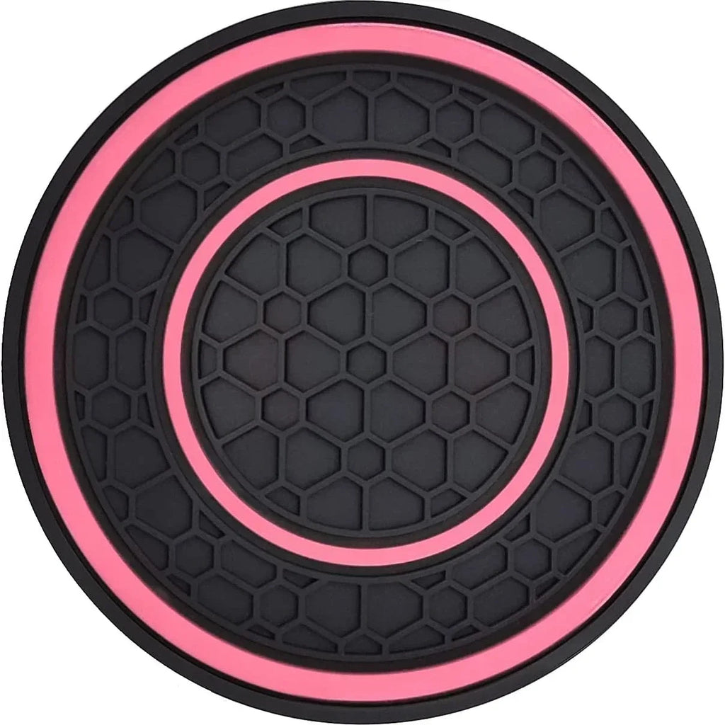 New 2-piece Anti Slip Mat, Car Coaster, Durable Car Cup Holder, Coaster, Universal, Dust-proof Protection for Car Interior