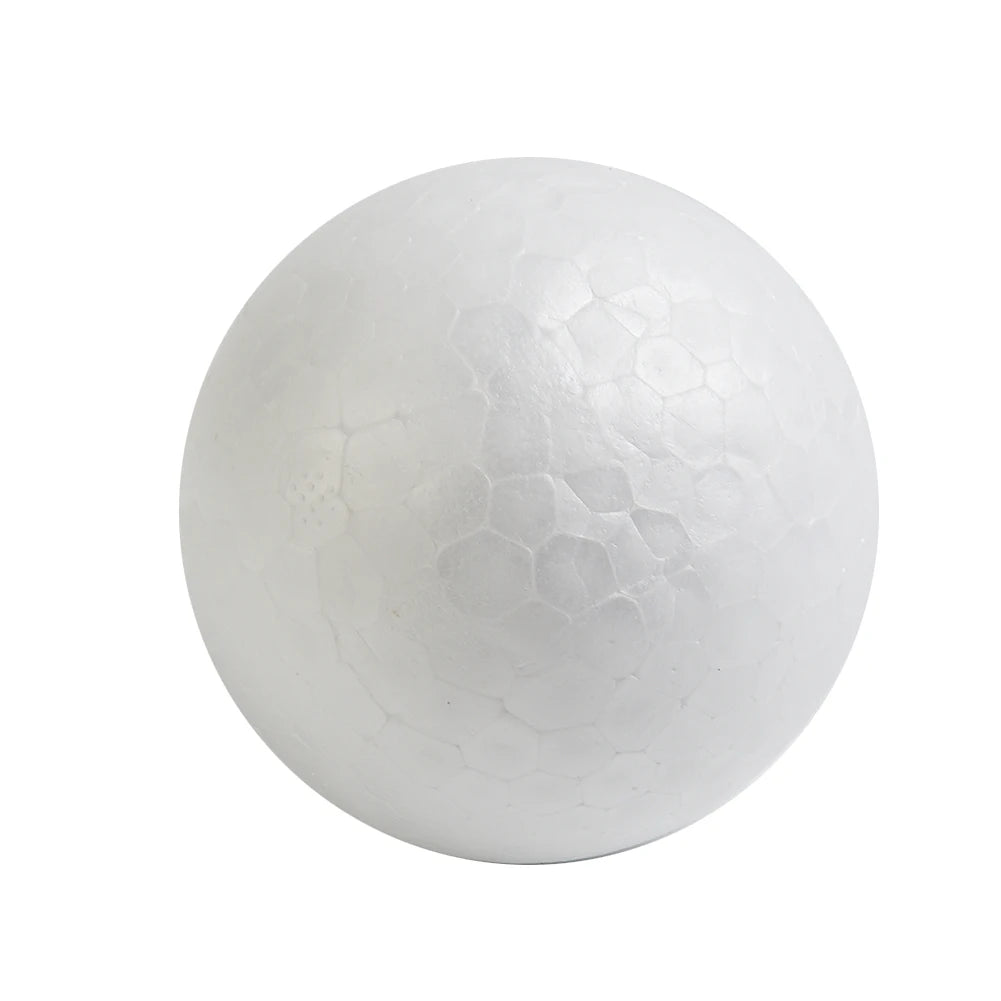 6-12cm Modelling Polystyrene Foam Balls White Craft Balls DIY Hand-painted Gifts Accessory Wedding Celebrations Event Supplies