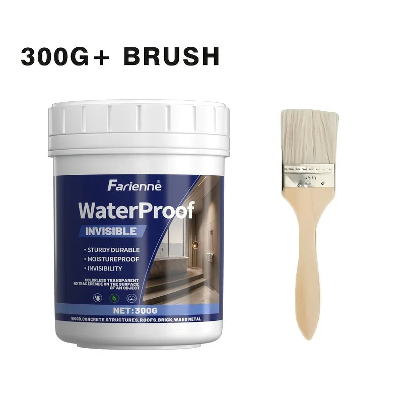 Super Invisible Transparent Waterproof Sealant, Nano Leak-Proof Coating, Crystal Clear Sealing Glue -Once solution the recurring
