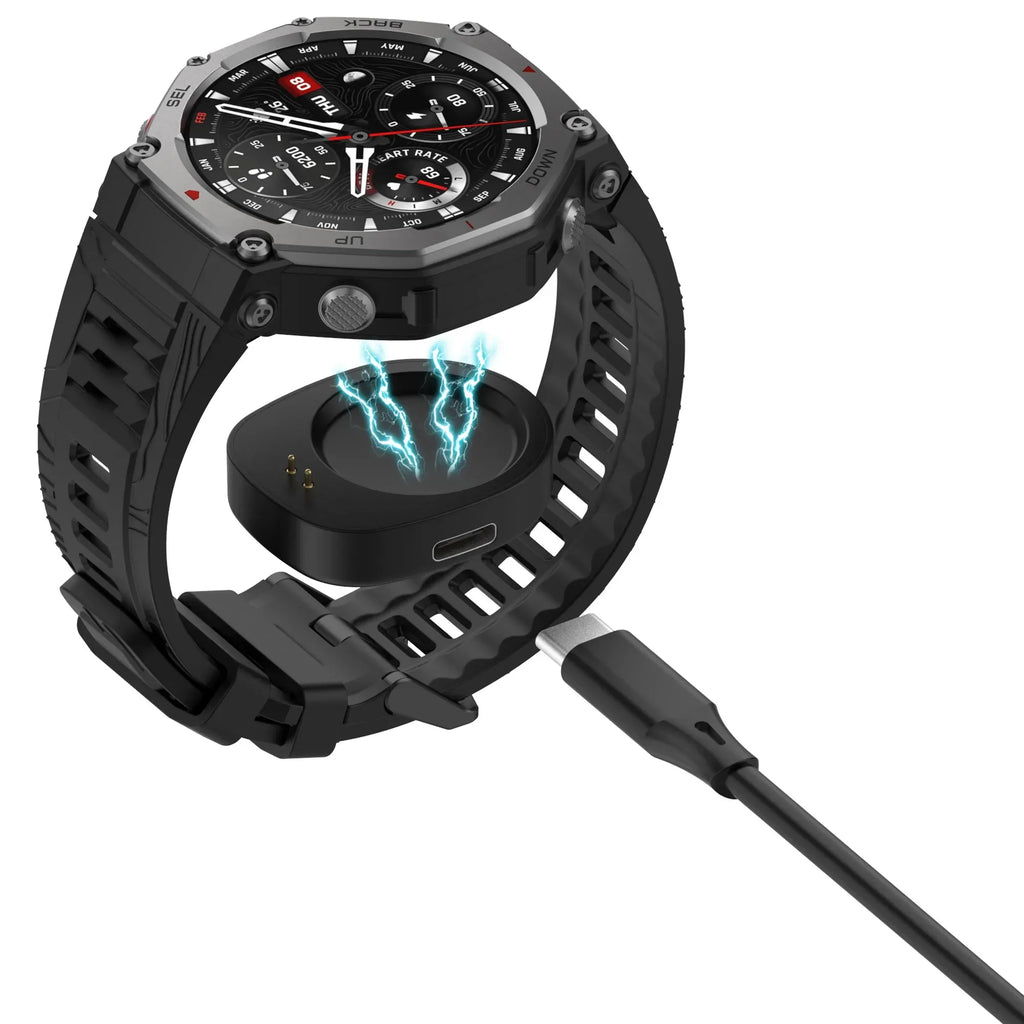 2025 New Wireless Charger Converter for Amazfit Balance Charging Adapter/ T-Rex 3 Smart Watch Charging Dock Replacement Portable