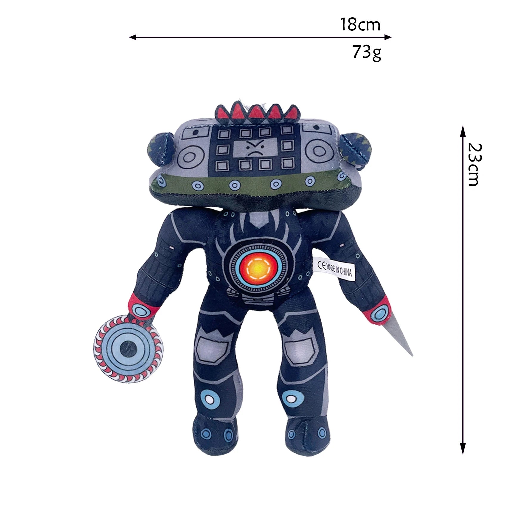 Skibidi Toilet Bosses  Titan  TV Man Cameraman Plush Toys  for Fans and Friends Beautifully Stuffed Animals Doll Christmas Gift