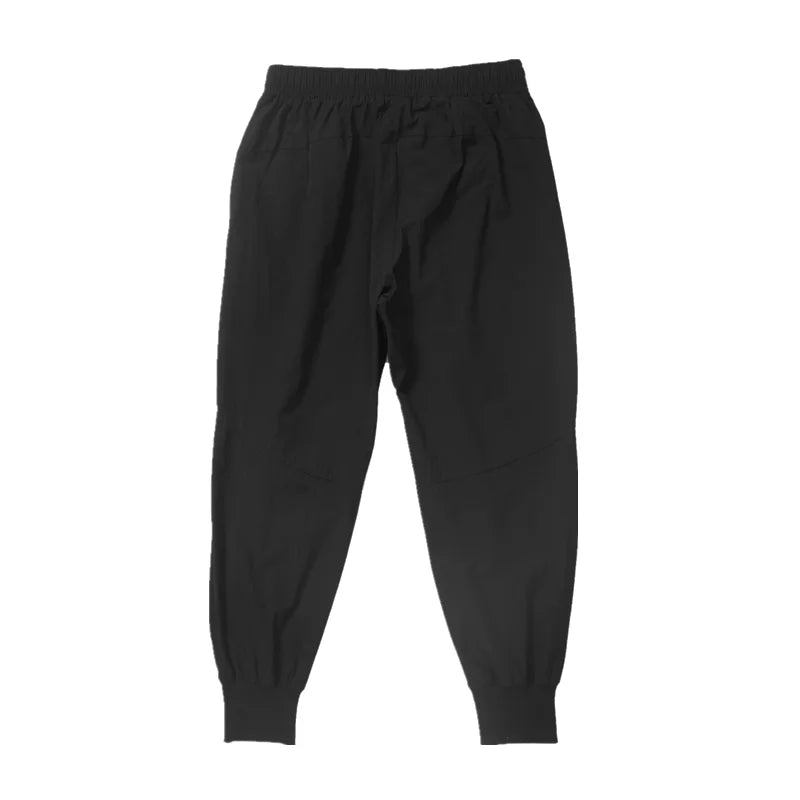 Gym Bodybuilding Fitness Sport Pants Men Casual Training Trousers Elastic Waist Ultra-thin Quick Dry High Waist Loose Long Pants