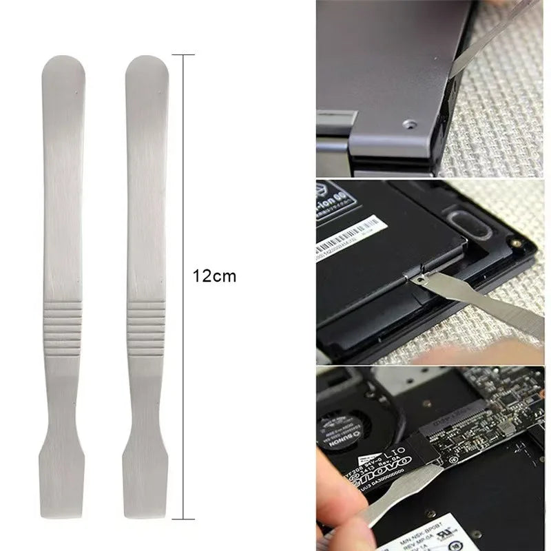 1/2/4PCS High Quality Phone Repair Tools Memory Metal Tin Scraping Knife Solder Paste Mixing Knife Pry Opening for iPhone Repair