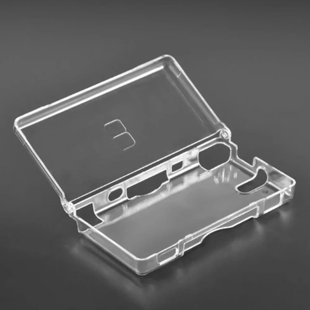 Transparent Game Case Cover NDSL Protective Case Replacement Case Screen Lens For NDSL2026