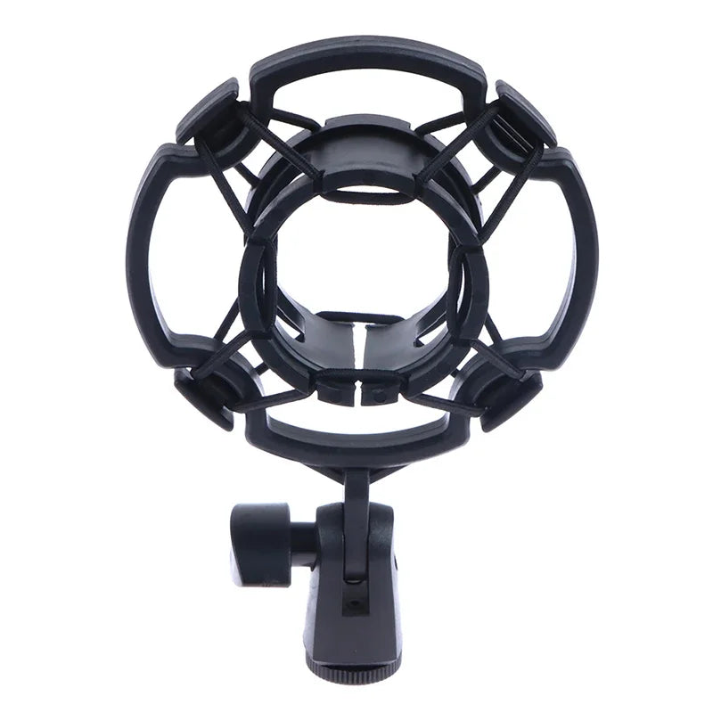 Universal Professional Condenser Microphone Shock Mount Holder Studio Recording Bracket For Black Large Mic Clip
