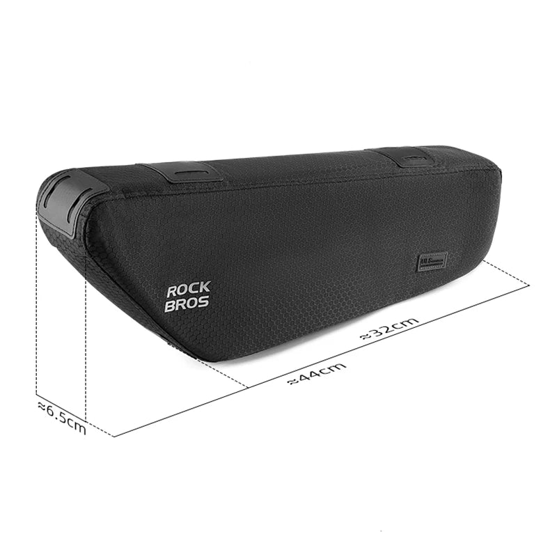 ROCKBROS Bicycle Bag Top Tube Bag / Bottom Tube Bag Large Capacity Waterproof MTB Road Bike Triangle Pannier Front Cycling Bags
