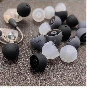50pcs/lot Earphone Silicone Case Covers Soft Ear Tips For Headphones Ear Pads Cushion Caps Earbuds Replacement Accessories