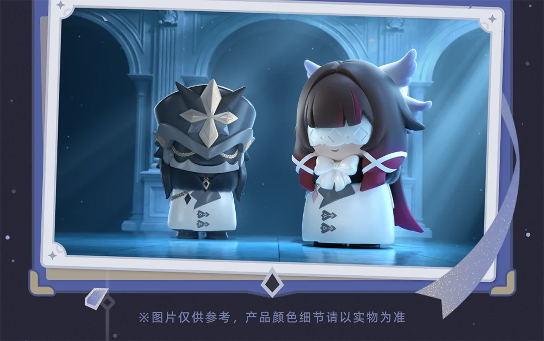In Stock Suplay Genshin Fatui Harbinger Blind Box Blind Egg Capsules Figurine Decoration Mystery Toys Surprise Gifts Original