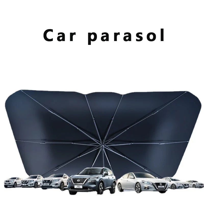 Sunshade Umbrella sunshade Car front windshield sunshade Car sunshade Car with sunshade folding sunscreen sunshade