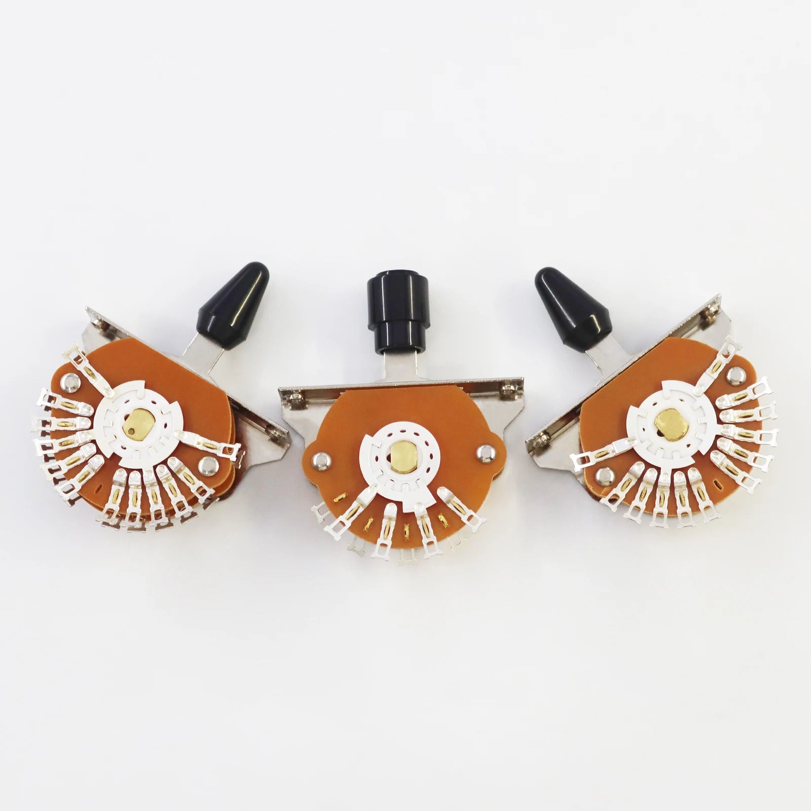 PHRILAM 3-Way 8-Legs 5-Way Electric Guitar Switch Metal Plastic with Screws 1pc Tip Switch Guitar Accessories