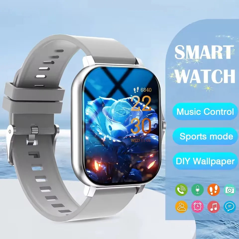 2026 New Bluetooth Call Smart Watch Information Push Men Women Health Monitoring Watch Pedometer IP68 Smartwatch For Android IOS