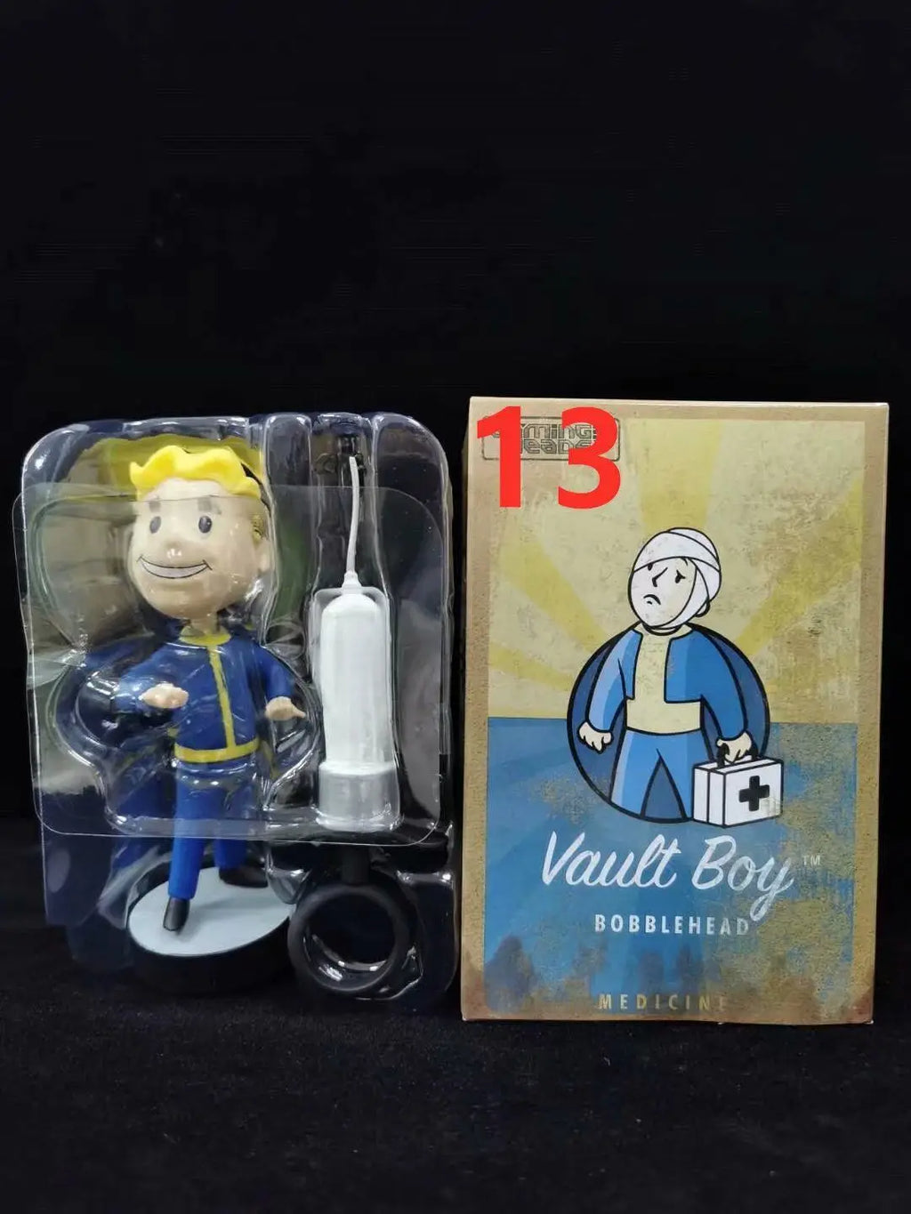 Hot Vault Boy Generation 7 Shaking Anime Action Figure Statue Model Room Ornament Toys Collectible Childrens Surprise Xmas Gifts