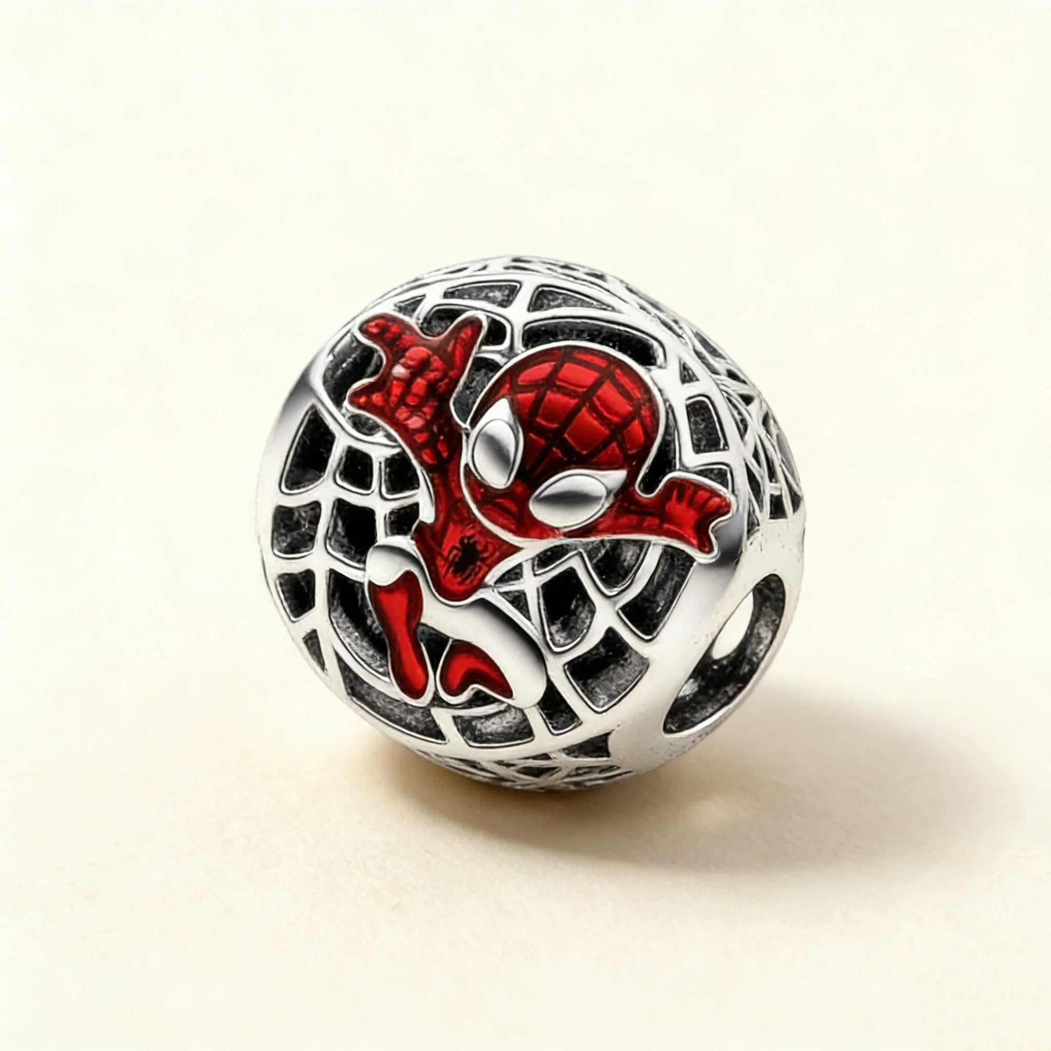 Hot Selling Iron Man,Spider Man,Joker Charm Bead fit European Original Silver Bracelet DIY Jewelry Gift Accessories for Women