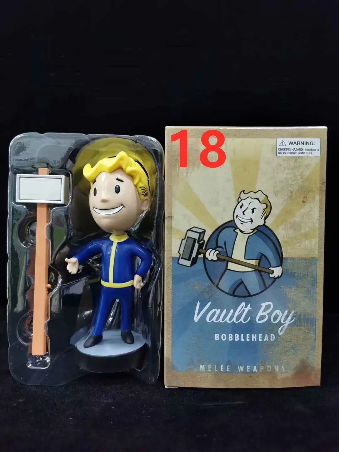 Hot Vault Boy Generation 7 Shaking Anime Action Figure Statue Model Room Ornament Toys Collectible Childrens Surprise Xmas Gifts