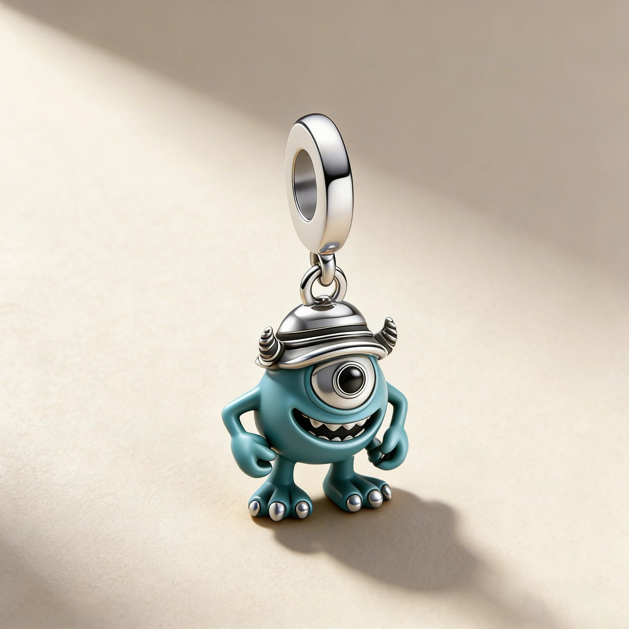 Disney Toy Story Monsters, Inc.Charm Beads Pendant Fit Original Snake Silver Bracelet Necklace Beads For Diy Jewelry Women Gift
