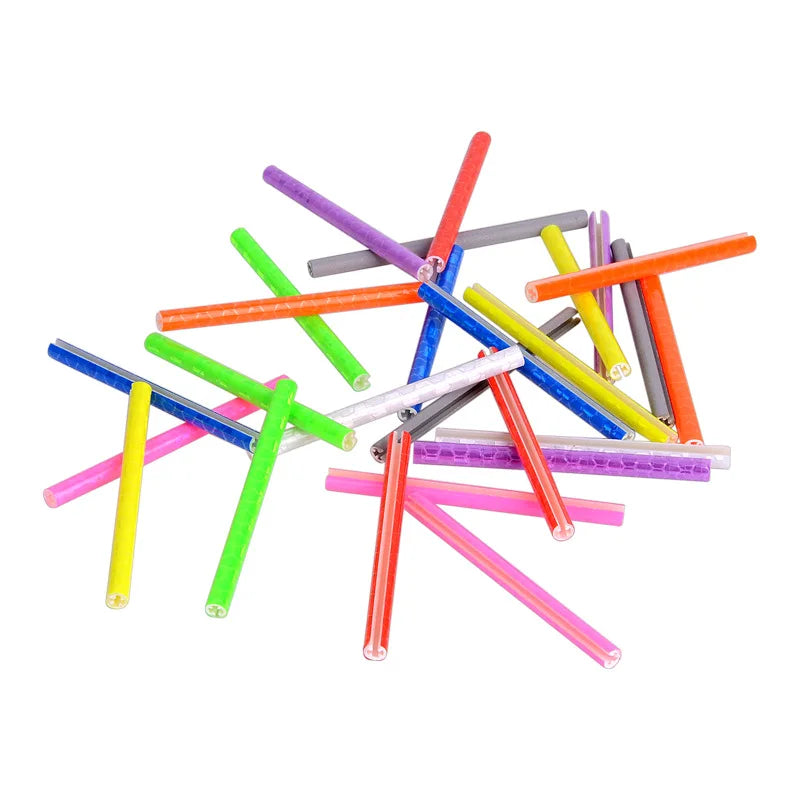 12PCS/Bag Bicycle Wheel Spokes Reflective Sticker Tube Strip Warning Light DIY 7.5cm MTB Cycling Reflector Reflective Safety Kit