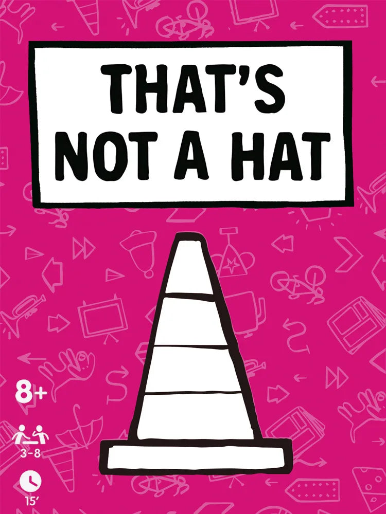 That’s Not A Hat Party Game Set Memory Tabletop Game 3-8 Players Cards for Family Gatherings Interactive Fun Gift