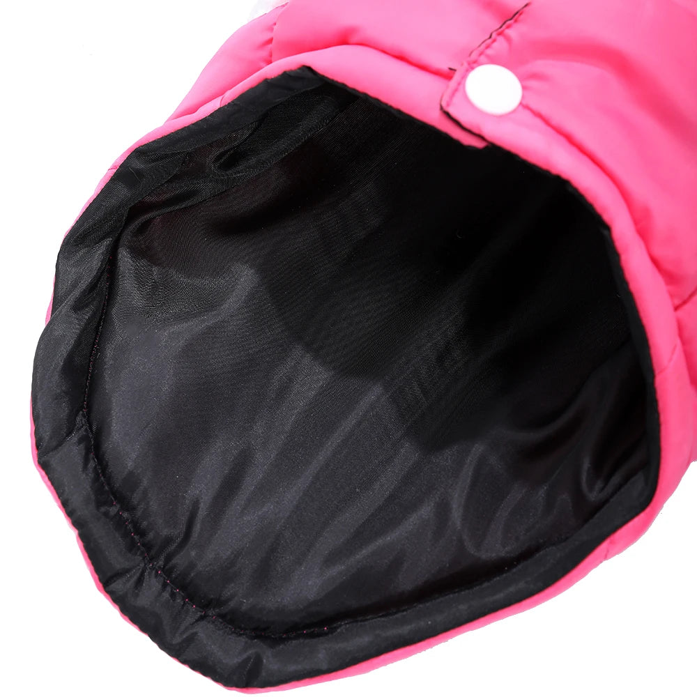 Pet Dog Hiking Jacket With R-ing Warm Dog Clothes Windproof Outdoor Camping CoatFor Small Dog Coat Chihuahua Yorkshire Outfits