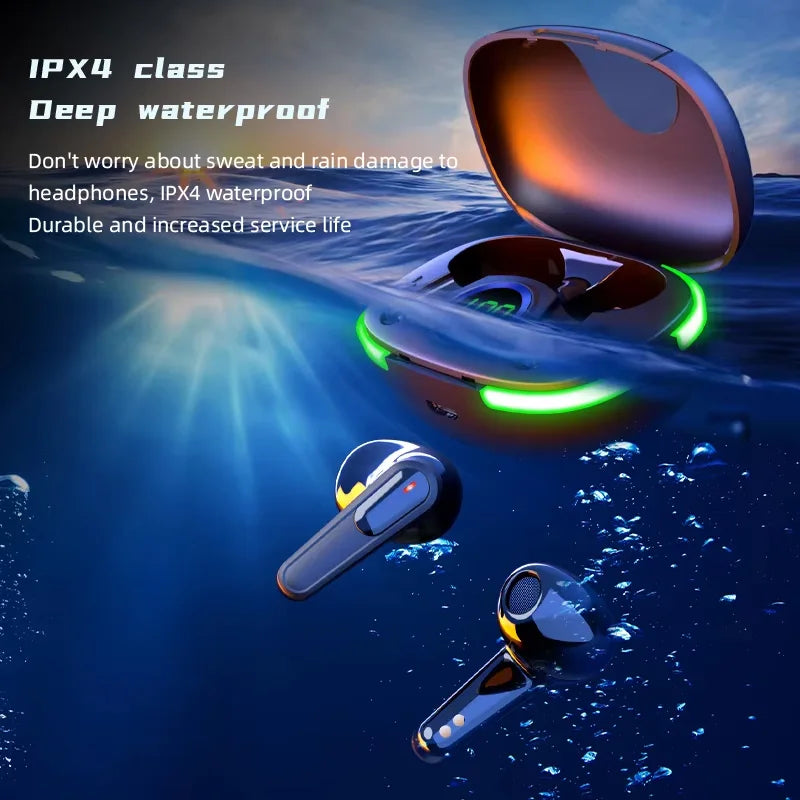 PRO 80 New Bluetooth Earphones Wireless In Ear TWS Touch Digital Display Sports Bluetooth Earphones