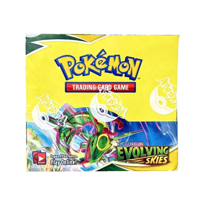 360Pcs English Pokémon TCG Prismatic Evolutions Evolving Skies Scarlet Violet 151 Booster Box Pokemon trade card 36 Pack Box