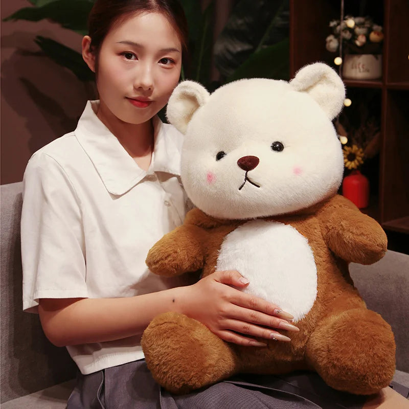 Kawaii Giant Bear Cosplay Panda Doll Creative Plush Toy Cartoon Zoo Animal Plushie Throw Pillow Birthday Xmas Gift Home Decor