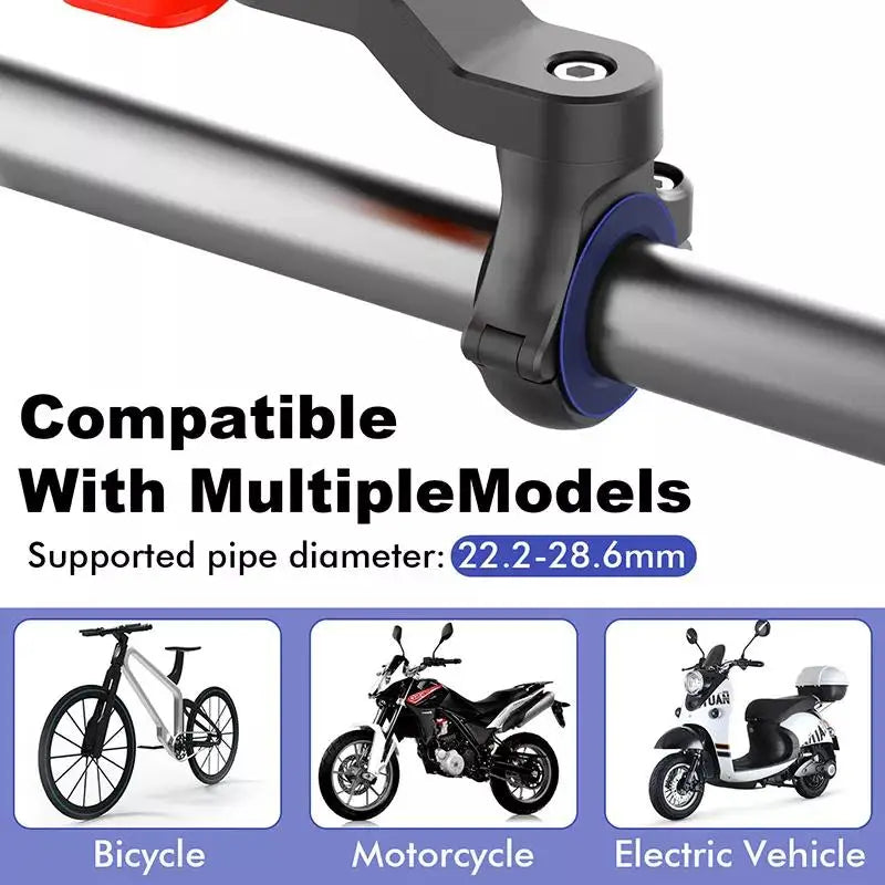 Motorcycle Bike Bicycle Phone Holder Bicycle Handlebar Shockproof Navigation Phone Bracket For Xiaomi iPhone Samsung Phone Stand