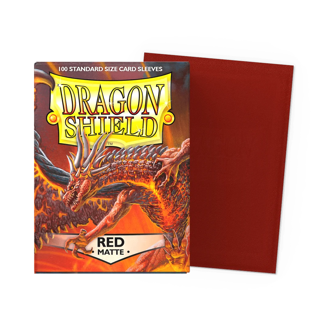 100 PCS/BOX Multicolor Dragon Shield Cards Sleeves Cover Matte Cards Sleeves Protector for TCG/PTCG Star Card Board Games Cards