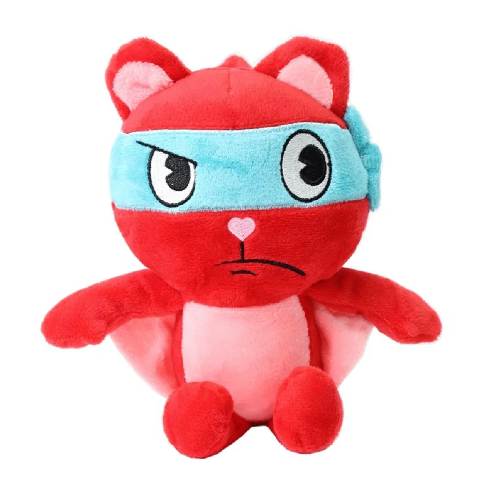 25CM HTF Happy Tree Friends Anime Happy Tree Friends Soldier Fliqpy Plush Toys Dolls Military Flipy Doll Plush Toy for Kids Gift