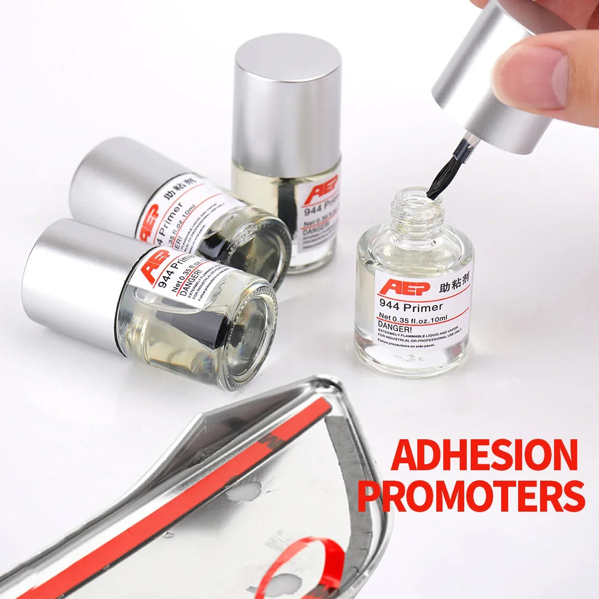 Super Strong 944 Primer Adhesive Adhesion Promoter 10ml Glue Strong Acrylic Foam Double Sided Tape For Car Accessories
