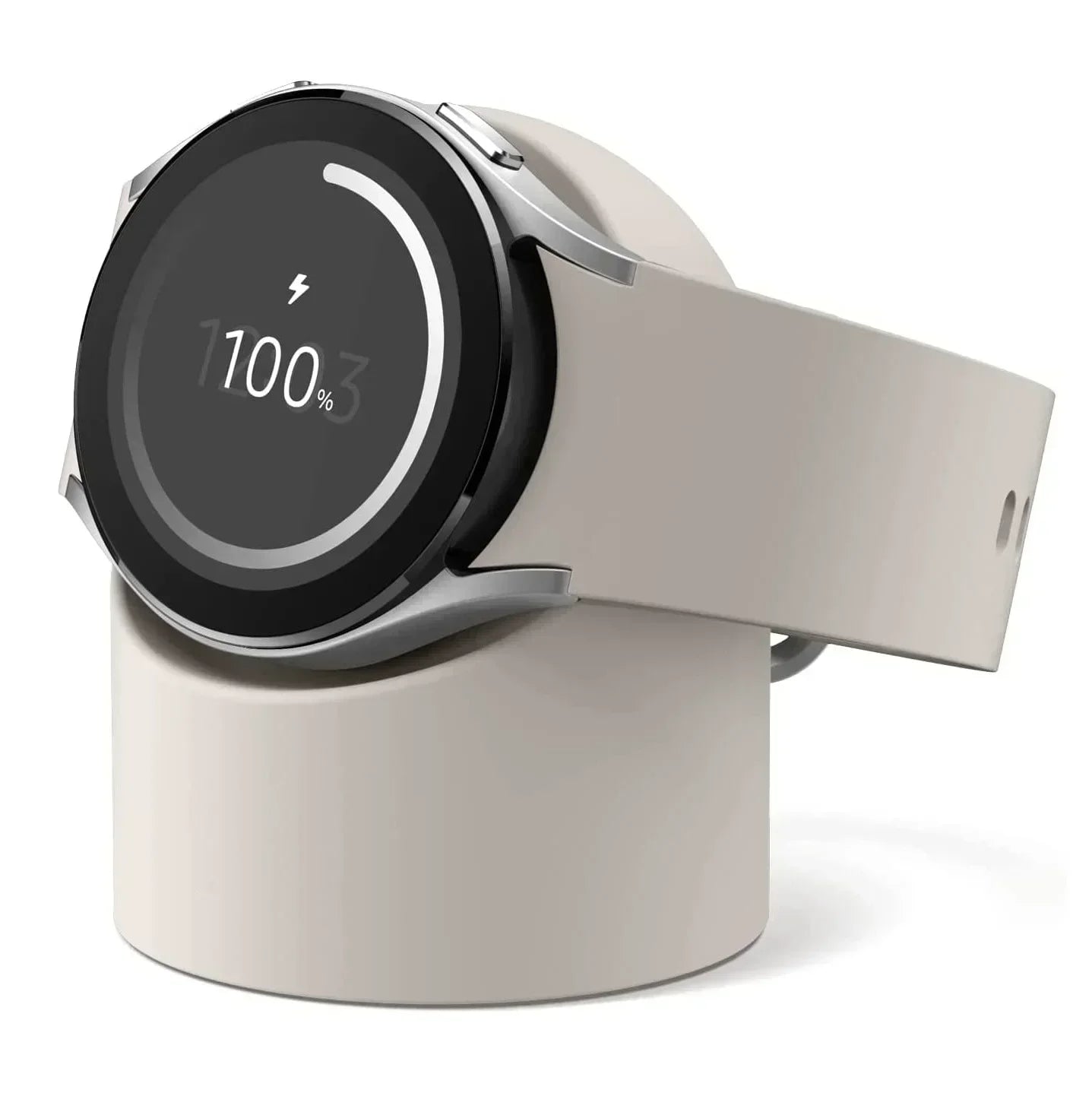 Compatible with Samsung Galaxy Watch 7 6 5 Charger Stand 40 44 46mm Galaxy Watch 5Pro Charger silicone Stand Charging base