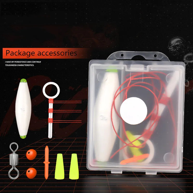 Luminous Fishing Float Set High Sensitivity Buoy Adjustable Red&Green Color Bobber Waterproof Electronic Fishing Floats
