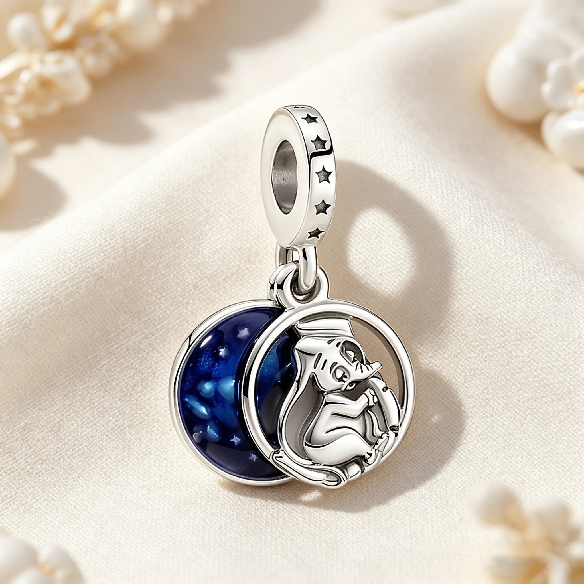 Disney Ratatouille Finding Nemo Dumbo Charm Beads Pendant fit Original Bracelet Necklace Beads for Diy Jewelry Gift
