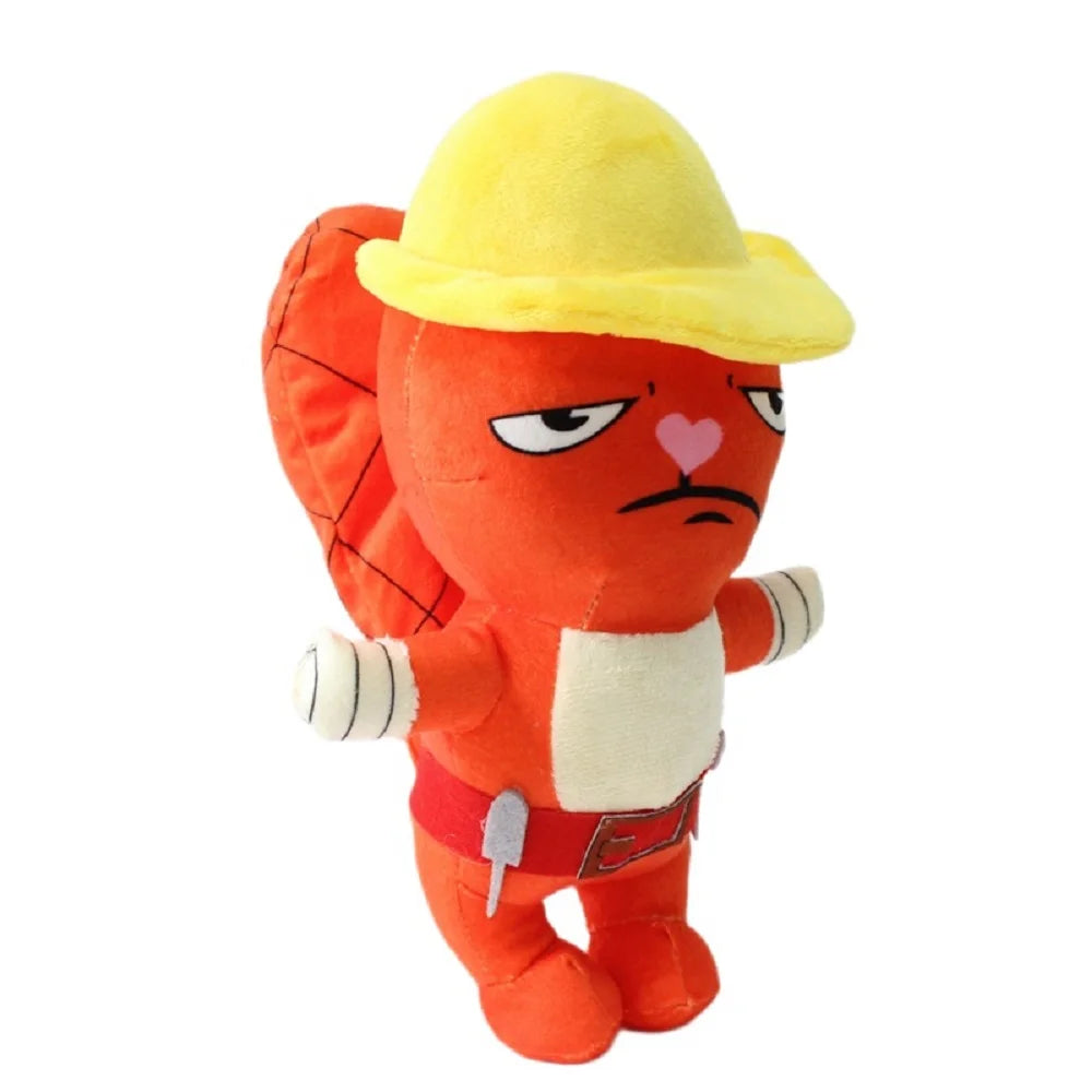 25CM HTF Happy Tree Friends Anime Happy Tree Friends Soldier Fliqpy Plush Toys Dolls Military Flipy Doll Plush Toy for Kids Gift