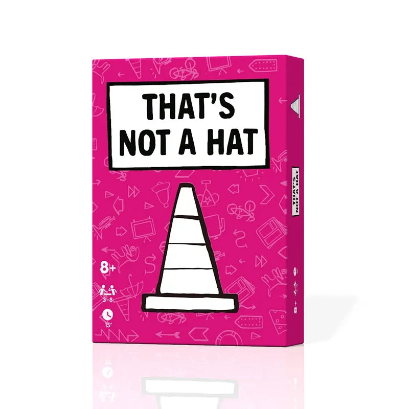 That’s Not A Hat Party Game Set Memory Tabletop Game 3-8 Players Cards for Family Gatherings Interactive Fun Gift