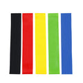 Various Color Yoga Sport Resistance Bands gym equipment TPE Home Fitness Elastic Bands Pilates strength training   workout