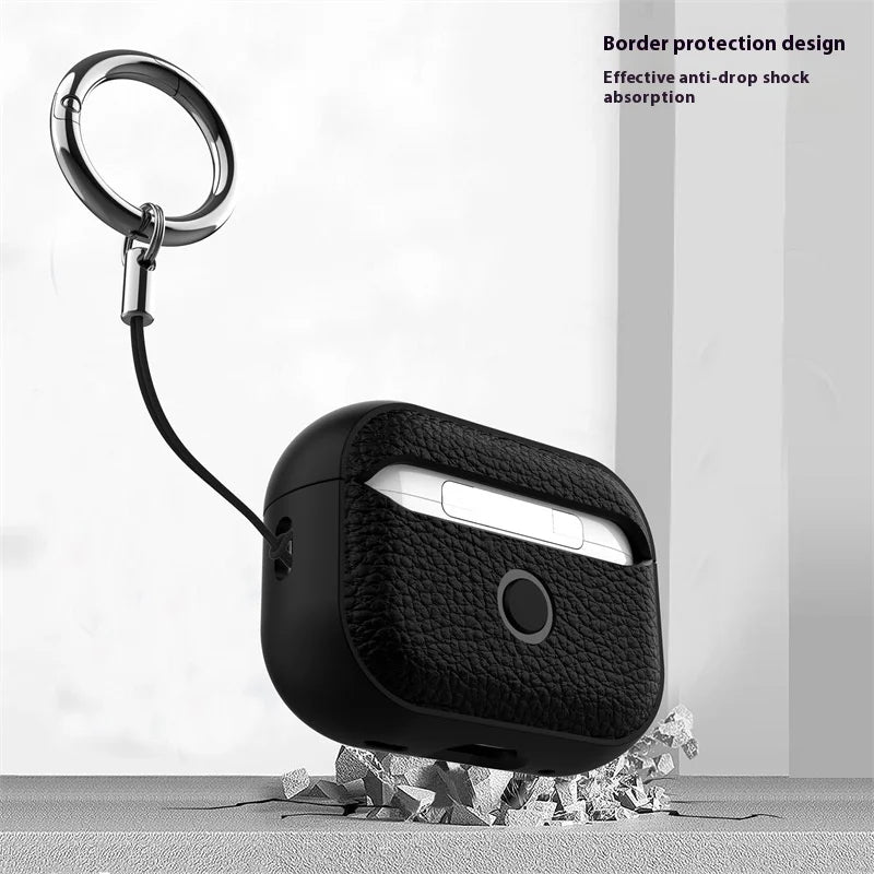 Luxury Soft TPU Earphone Case for Airpods Pro 3 2 2nd 2025 Generation Air Pods 4 1 3rd Pro3 Pro2 Gen Headphone Cover with Strap