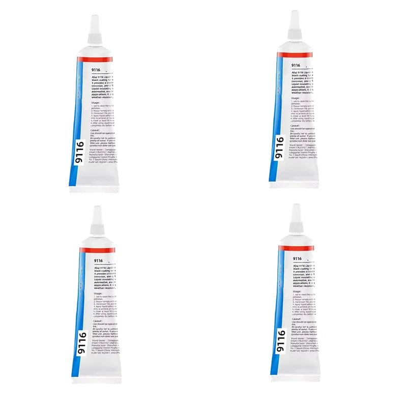 Liquid Waterproof Electrical Tape Epoxy Resin Black Glue Quick Drying Sealant For Wires And Cables Home Use Fix Line Glue