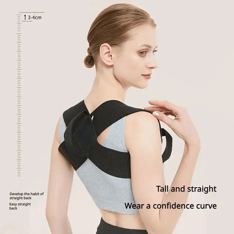 1pc Back Posture Corrector Clavicle Spine Back Brace Belt Adjustable Upper Back Shoulder Lumbar Posture Correction Body Shaping